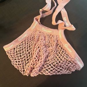 Glossier market bag - NEVER USED